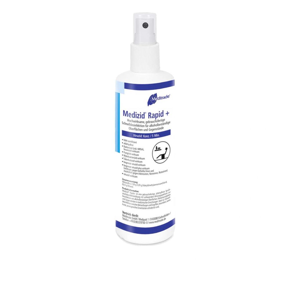 Meditrade® Medizid® Rapid+ Desinfektionsmittel 250 ml